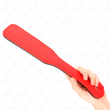 Zweiseitige Rot-Schwarze Palette 32 X 6 cm von Kink Impact & Touch | Fesselliebe.de