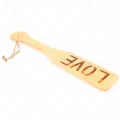 Bambuspalette Wort Liebe 32 X 5,5 cm von Kink Impact & Touch