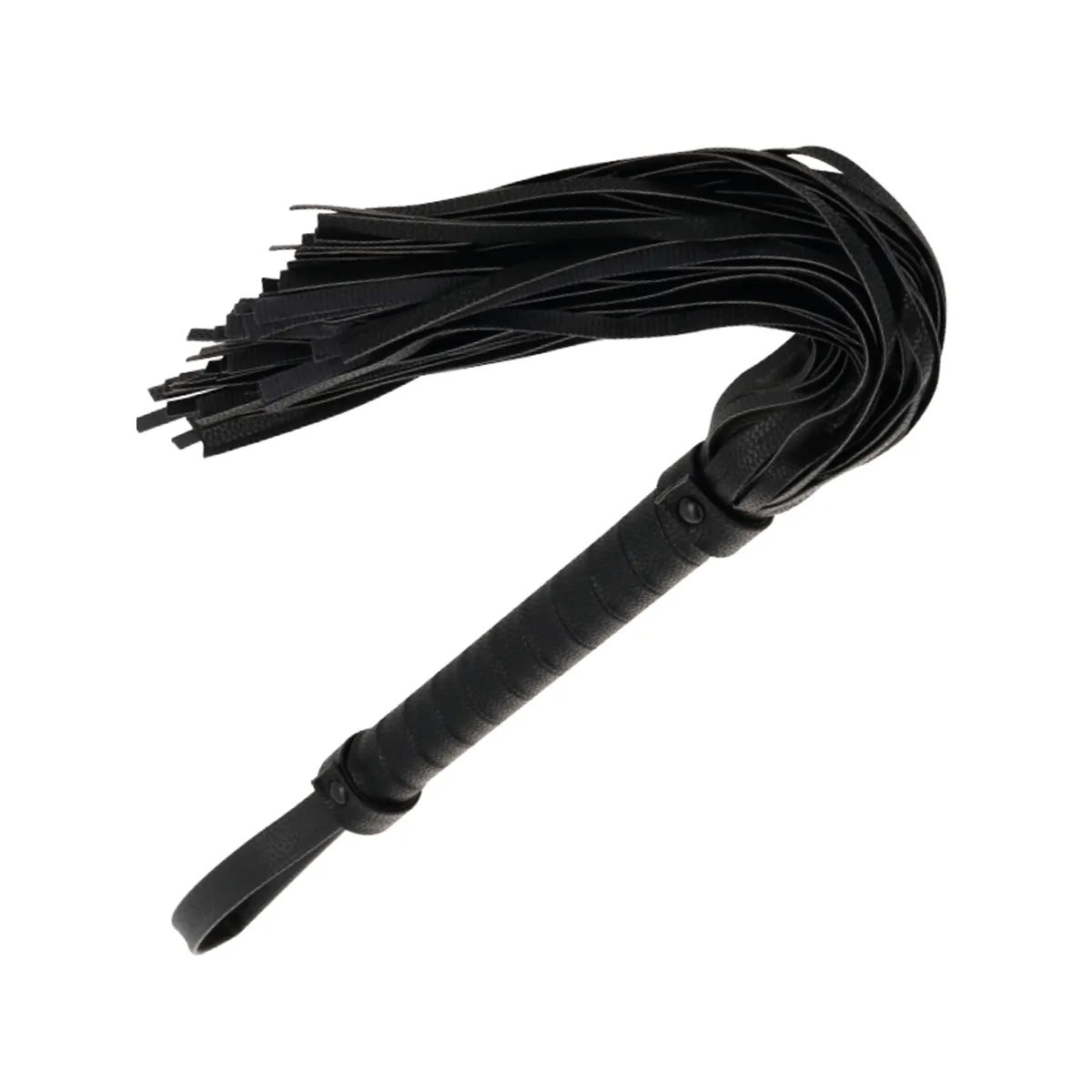 Schwarze Bondage-Peiste 42cm aus Leder von Darkness Sensations | Fesselliebe.de