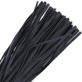 Schwarze Bondage-Peiste 42cm aus Leder von Darkness Sensations | Fesselliebe.de