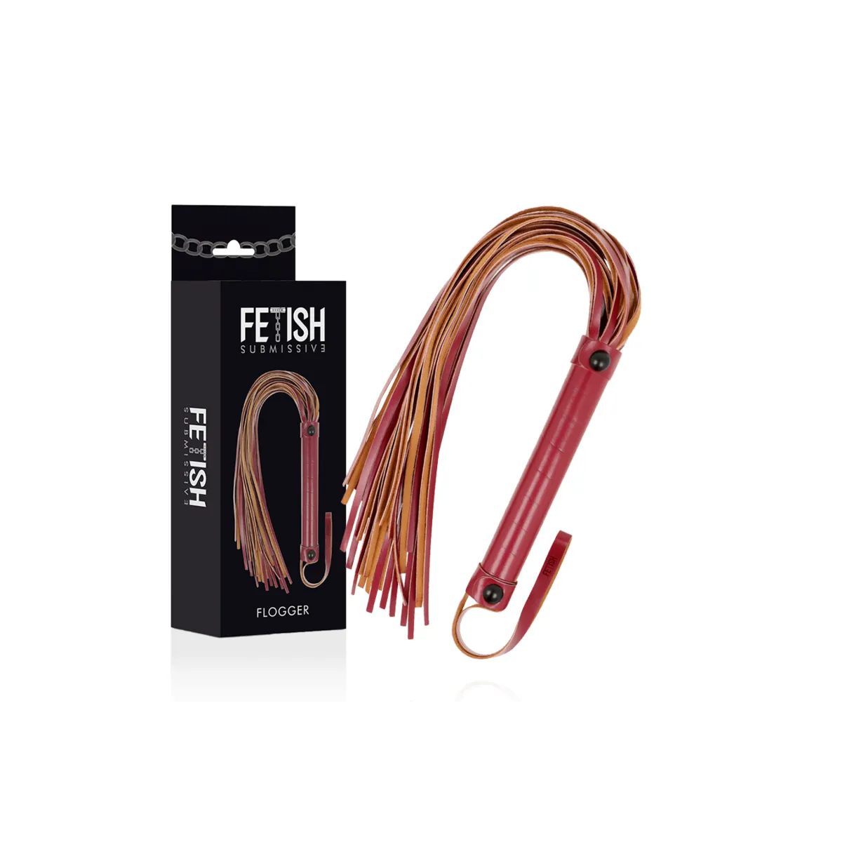 Peitsche aus Veganem Leder von Fetish Submissive Dark Room | Fesselliebe.de