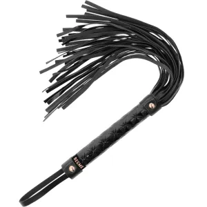 Veganer Leder Flogger von Begme Black Edition