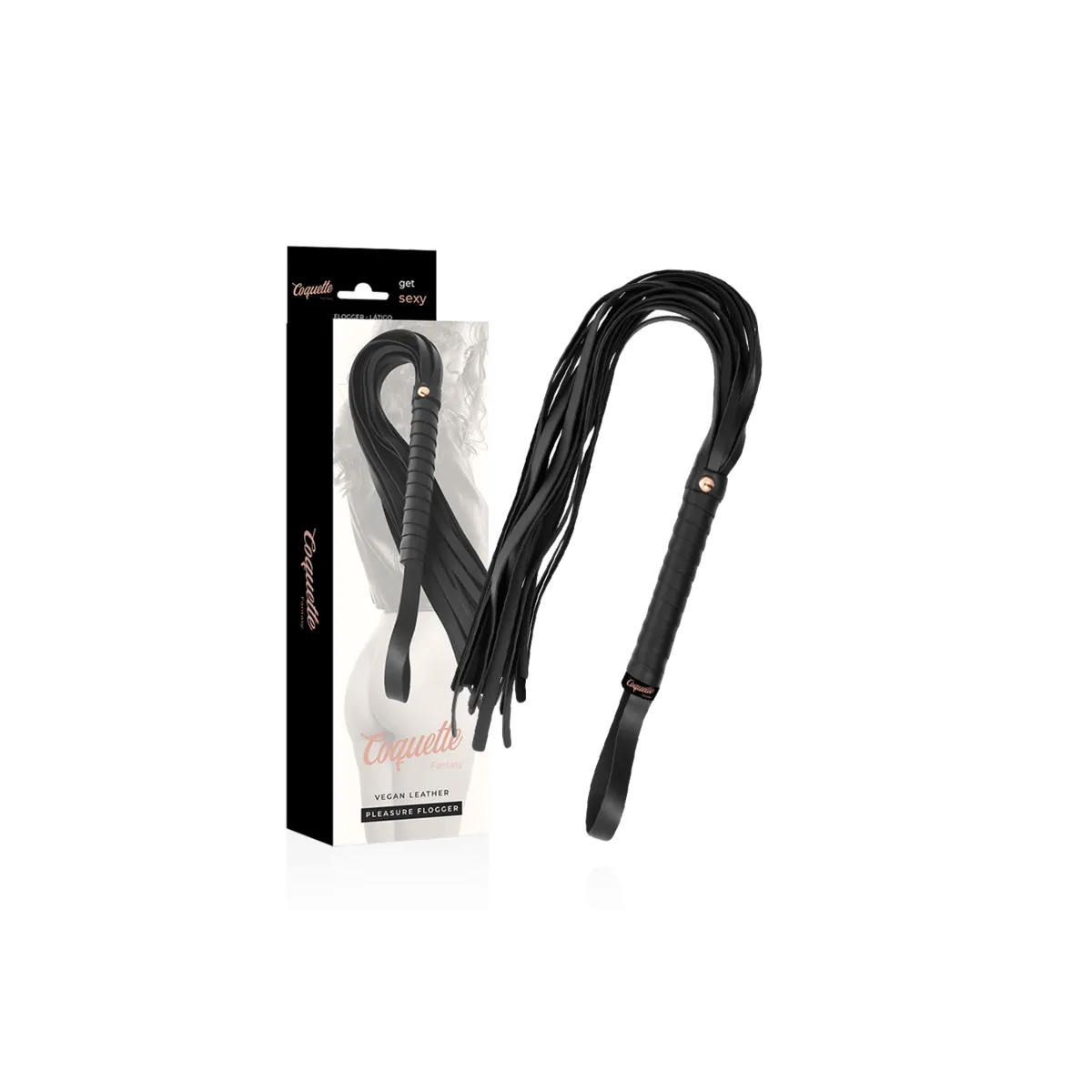 Fantasy-Peitsche aus Veganem Leder von Coquette Fantasy | Fesselliebe.de