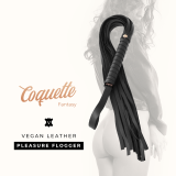 Fantasy-Peitsche aus Veganem Leder von Coquette Fantasy | Fesselliebe.de