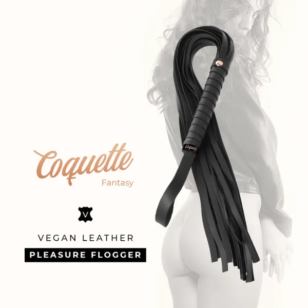 Fantasy-Peitsche aus Veganem Leder von Coquette Fantasy | Fesselliebe.de