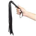 Schwarze Bondage-Peitsche Bdsm-Kollektion von Secretplay 100% Fetish
