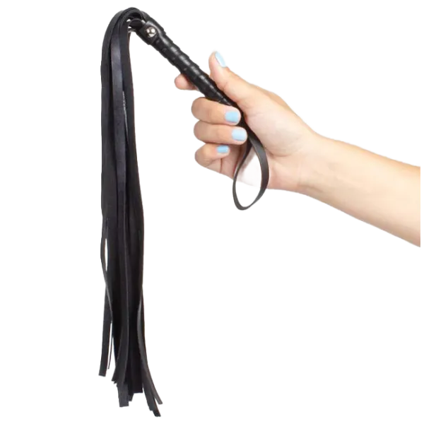 Schwarze Bondage-Peitsche Bdsm-Kollektion von Secretplay 100% Fetish | Fesselliebe.de