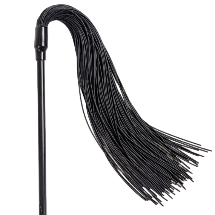 Staubwedel + Schwarze Peitsche von Secretplay 100% Fetish | Fesselliebe.de