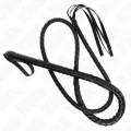 Lange Schwarze Schlangenpeitsche 210 cm von Kink Impact & Touch