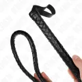 Lange Schwarze Schlangenpeitsche 210 cm von Kink Impact & Touch