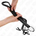 Schlangenpeitsche mit Schwarzem Handring 65 cm von Kink Impact & Touch