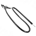 Lange Glänzende Pvc-Peitsche 138 cm von Kink Impact & Touch
