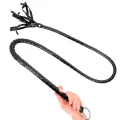 Lange Glänzende Pvc-Peitsche 138 cm von Kink Impact & Touch