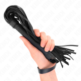 Dunkelblau Perlenpeitsche 43,5 cm von Kink Impact & Touch | Fesselliebe.de