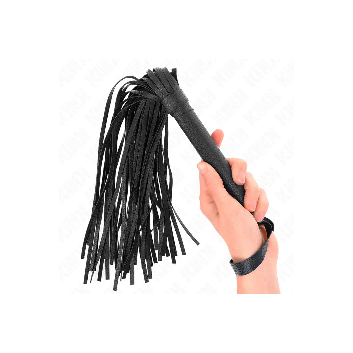 Dunkelblau Perlenpeitsche 43,5 cm von Kink Impact & Touch | Fesselliebe.de