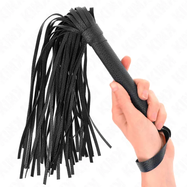 Dunkelblau Perlenpeitsche 43,5 cm von Kink Impact & Touch | Fesselliebe.de