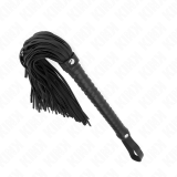 Peitsche mit Schwarzem Strukturiertem Griff 48,5 cm von Kink Impact & Touch | Fesselliebe.de
