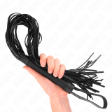 Peitsche aus Schafshautimitat 60 cm von Kink Impact & Touch | Fesselliebe.de