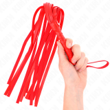 Einfache Rote Peitsche 45 cm von Kink Impact & Touch | Fesselliebe.de