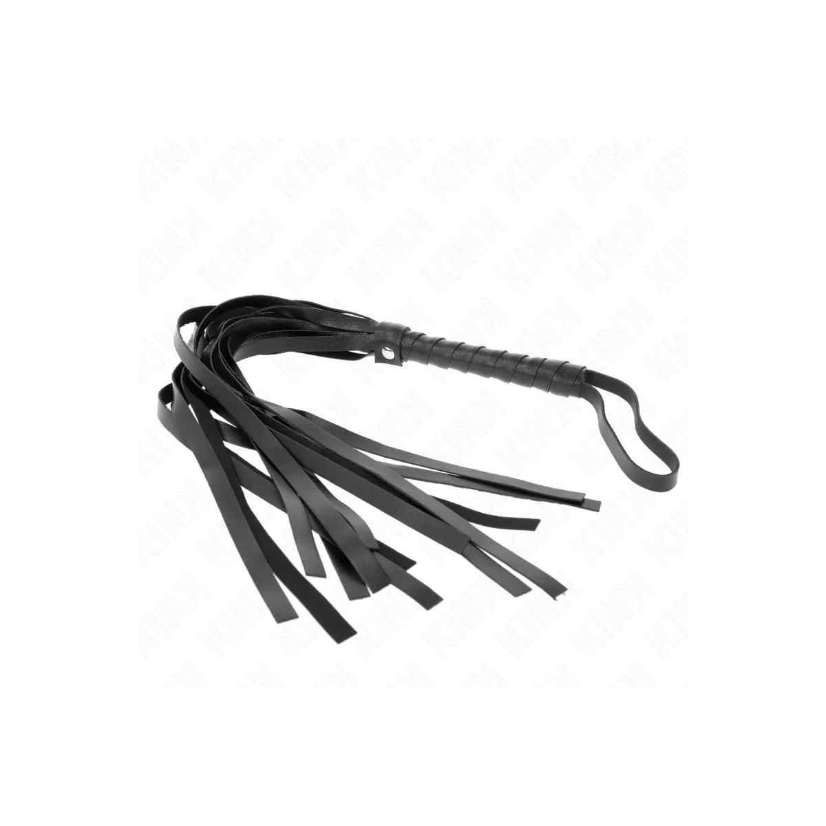 Einfache Schwarze Peitsche 45 cm von Kink Impact & Touch | Fesselliebe.de