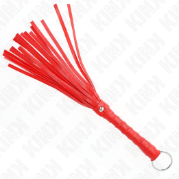 Einfache Mini Rote Peitsche 28 cm von Kink Impact & Touch | Fesselliebe.de