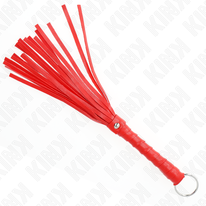 Einfache Mini Rote Peitsche 28 cm von Kink Impact & Touch | Fesselliebe.de