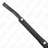Schwarze Breitschwanzpeitsche 48,5 cm von Kink Impact & Touch | Fesselliebe.de