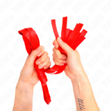 Rote Breitschwanzpeitsche 48,5 cm von Kink Impact & Touch | Fesselliebe.de