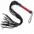Lange Gestreifte Peitsche 70 cm von Kink Impact & Touch