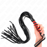 Lange Gestreifte Peitsche 70 cm von Kink Impact & Touch | Fesselliebe.de