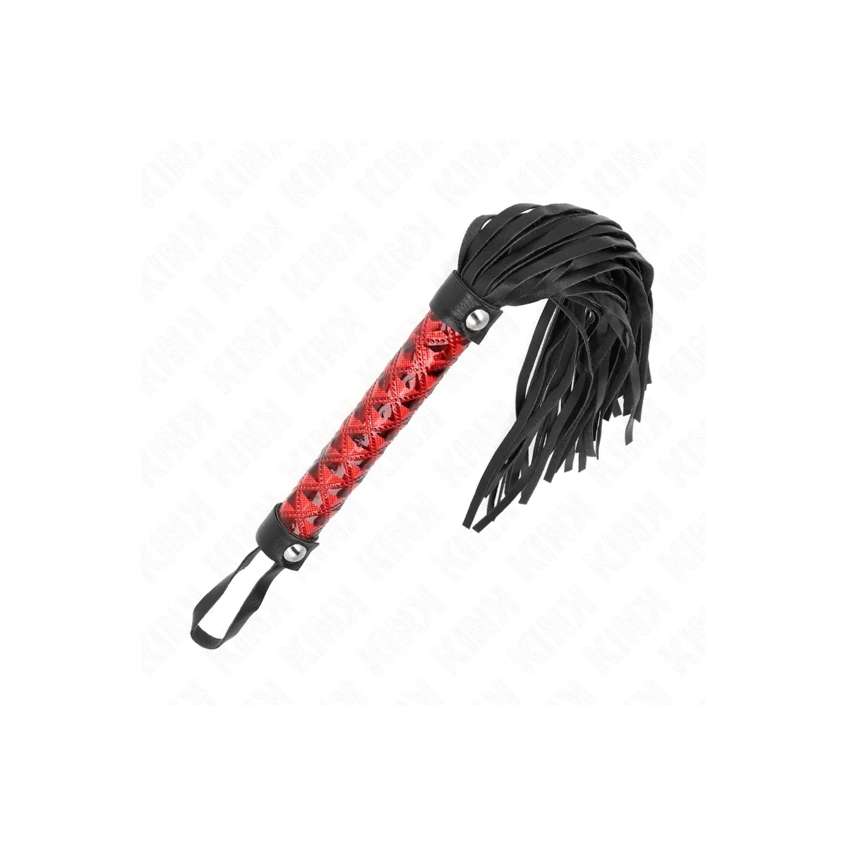 Peitsche mit Rautenmuster 40 cm von Kink Impact & Touch | Fesselliebe.de