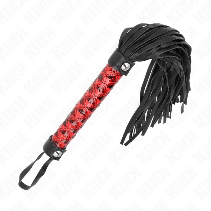 Peitsche mit Rautenmuster 40 cm von Kink Impact & Touch | Fesselliebe.de