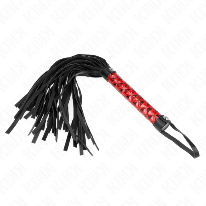 Peitsche mit Rautenmuster 40 cm von Kink Impact & Touch | Fesselliebe.de