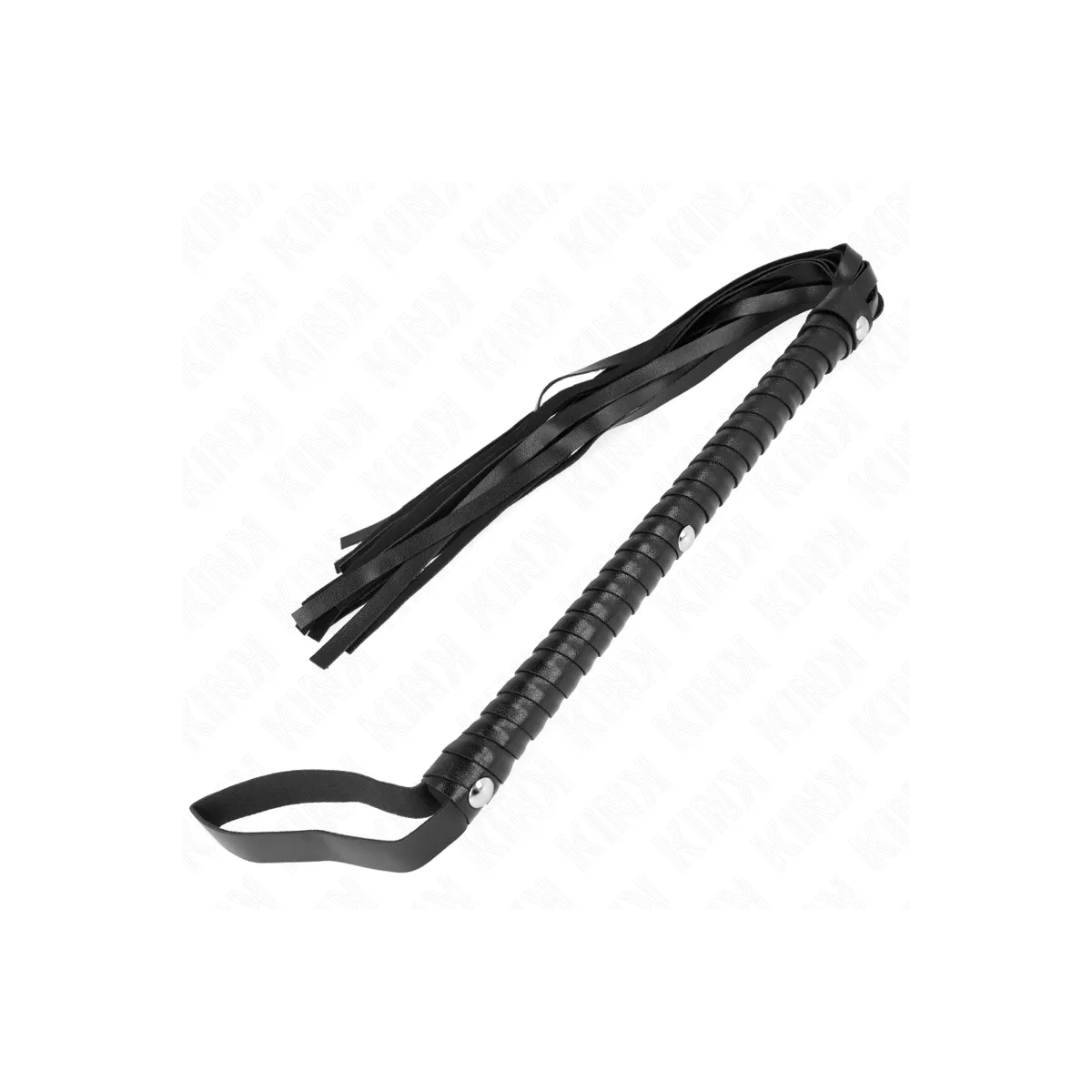 Peitsche mit Langem Griff 60 cm von Kink Impact & Touch | Fesselliebe.de