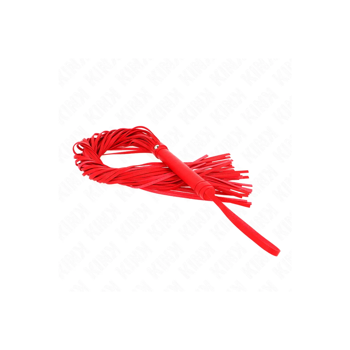 Rote Weich-Pvc-Peitsche 70 cm von Kink Impact & Touch | Fesselliebe.de