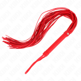 Rote Weich-Pvc-Peitsche 70 cm von Kink Impact & Touch | Fesselliebe.de