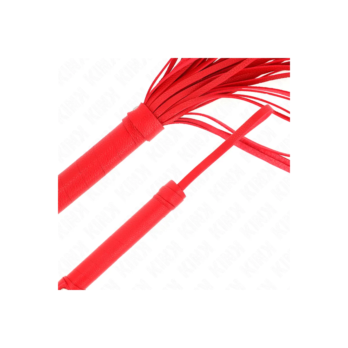 Rote Weich-Pvc-Peitsche 70 cm von Kink Impact & Touch | Fesselliebe.de