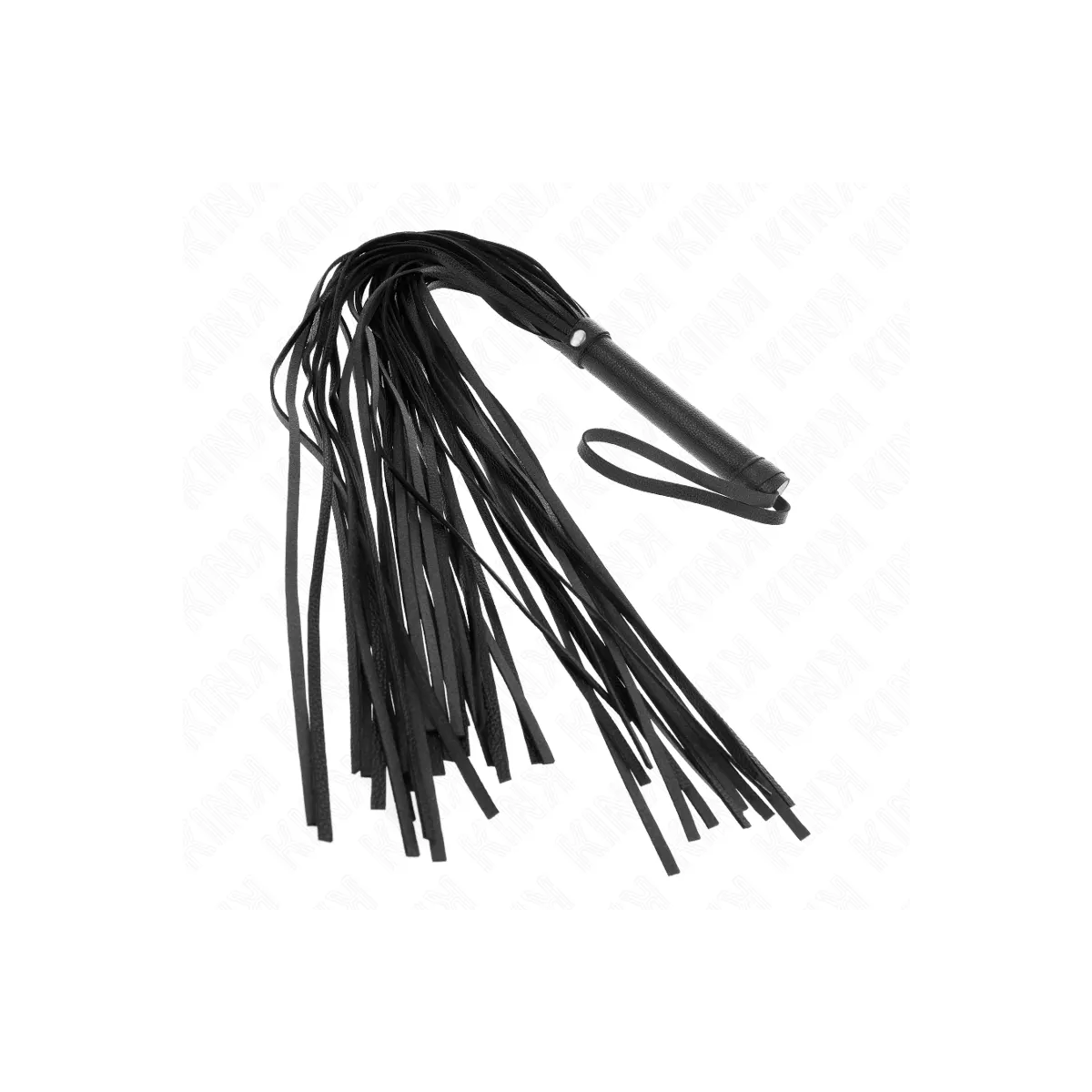 Schwarze Weich-Pvc-Peitsche 70 cm von Kink Impact & Touch | Fesselliebe.de