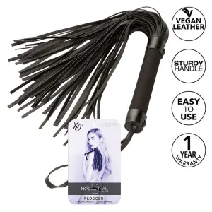 Nocturnal Flogger Leder Schwarz von Calexotics | Fesselliebe.de