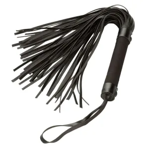 Nocturnal Flogger Leder Schwarz von Calexotics