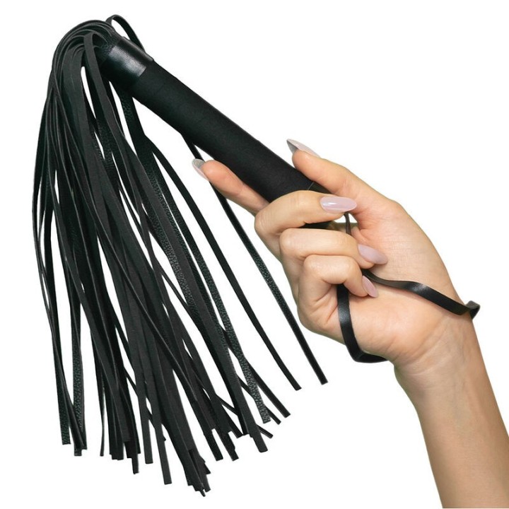 Nocturnal Flogger Leder Schwarz von Calexotics | Fesselliebe.de
