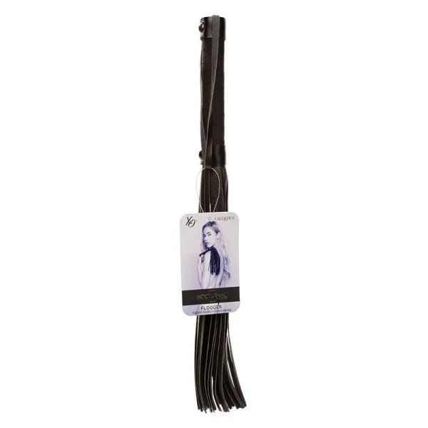 Nocturnal Flogger Leder Schwarz von Calexotics | Fesselliebe.de