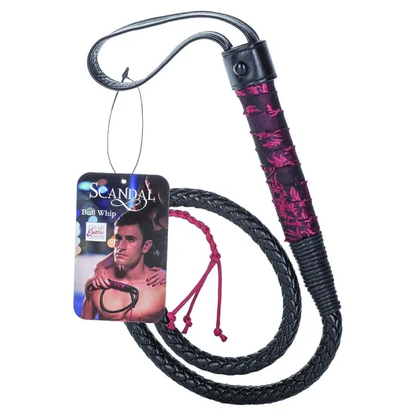 Scandal Black Bull Tail Whip von Calexotics | Fesselliebe.de