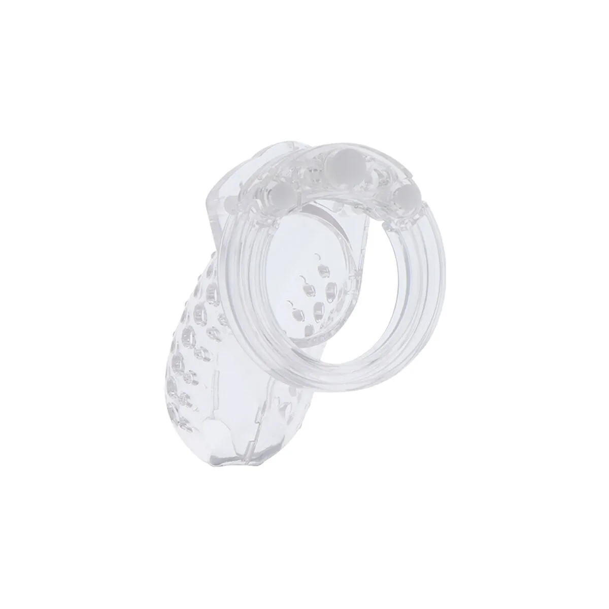 Extreme Keuschheitspferdkäfig Acryl Einstellbar Klar von Hidden Desire | Fesselliebe.de