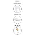 Extreme Keuschheitspferdkäfig Acryl Einstellbar Klar von Hidden Desire