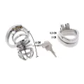 Extreme Keuschheitspumpenkäfig aus Metall von Hidden Desire
