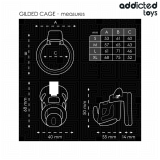 Gilden Cage Peniskäfig 8,5 cm von Addicted Toys Locked | Fesselliebe.de