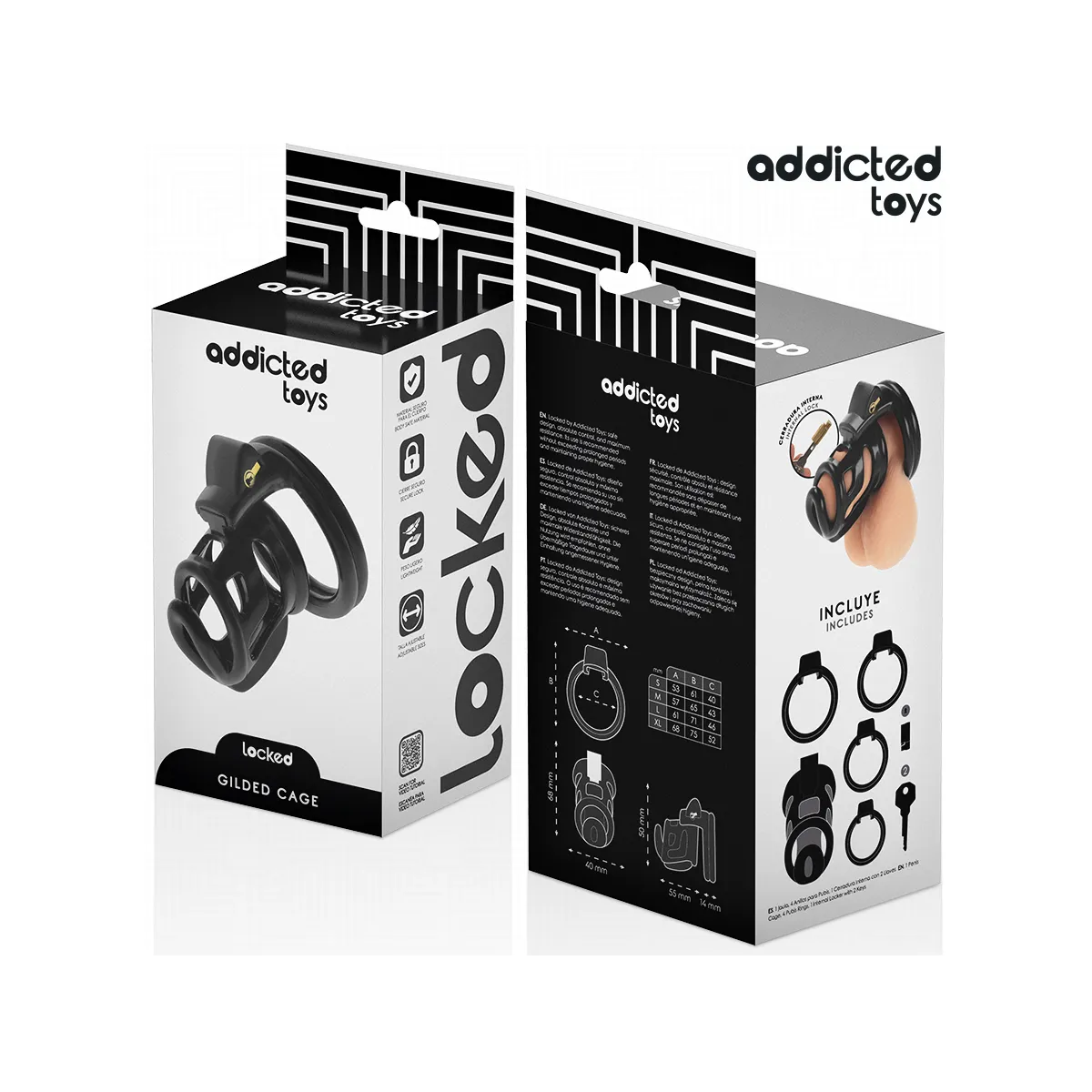 Gilden Cage Peniskäfig 8,5 cm von Addicted Toys Locked | Fesselliebe.de