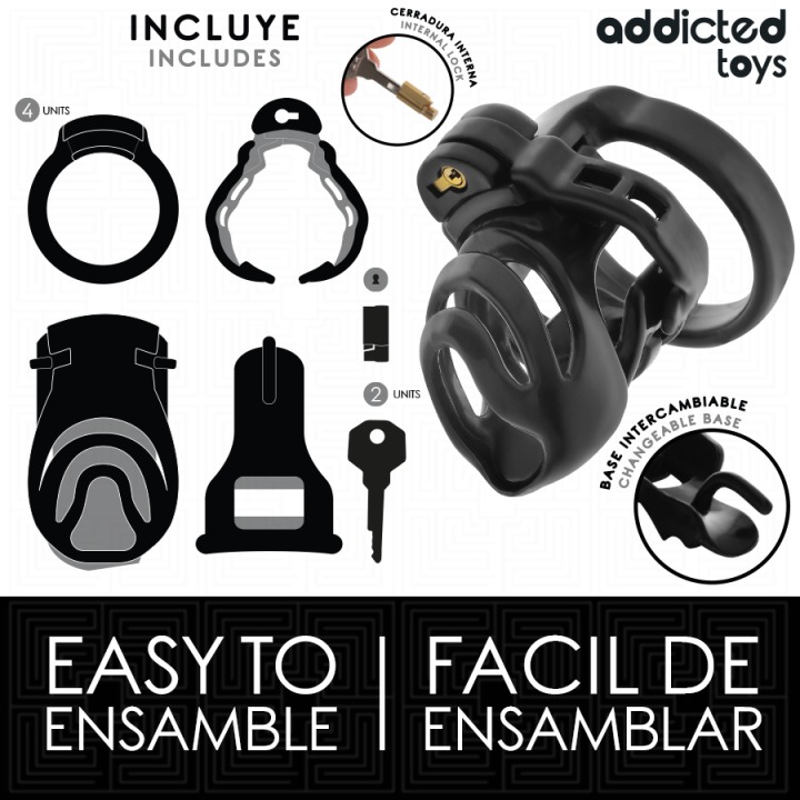 Eternal Lock Peniskäfig 9 cm von Addicted Toys Locked | Fesselliebe.de