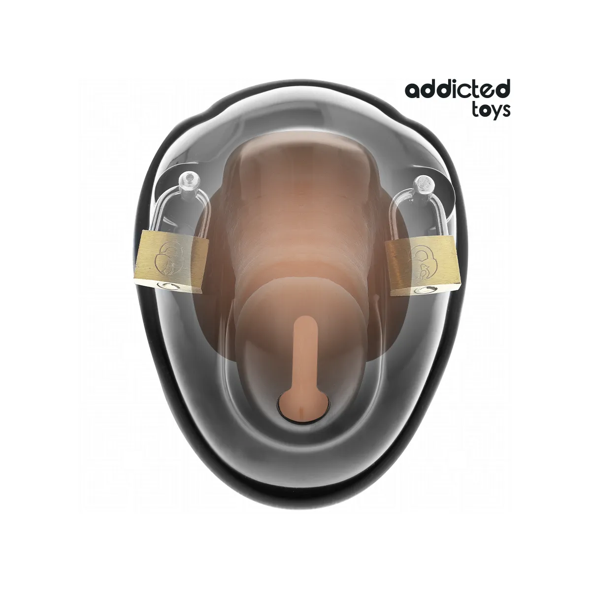 Schlüsselloser Peniskäfig 11,5 cm von Addicted Toys Locked | Fesselliebe.de